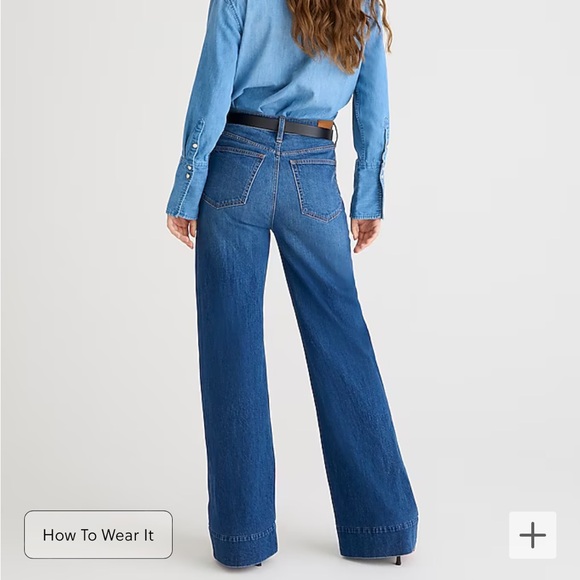 NWT Wide-Legged J.Crew Trouser - Picture 2 of 6